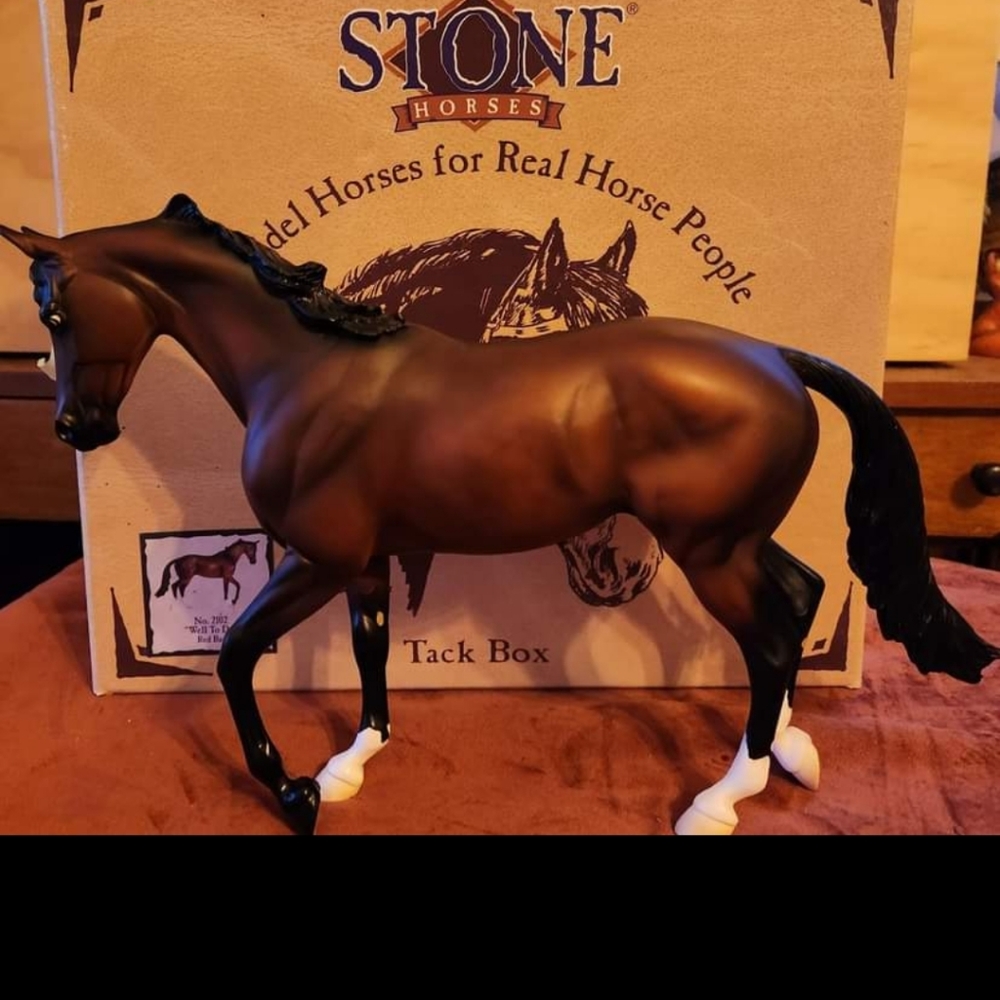 Peter stone model toy horse